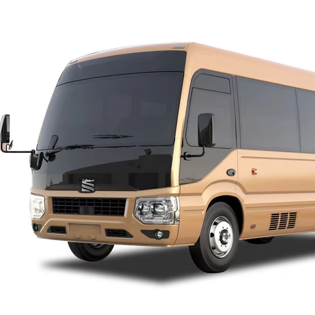 7.3m a Luxury Tour Coach School Bus Urban Passenger Transportation Diesel Coaster Bus for Group Transportation